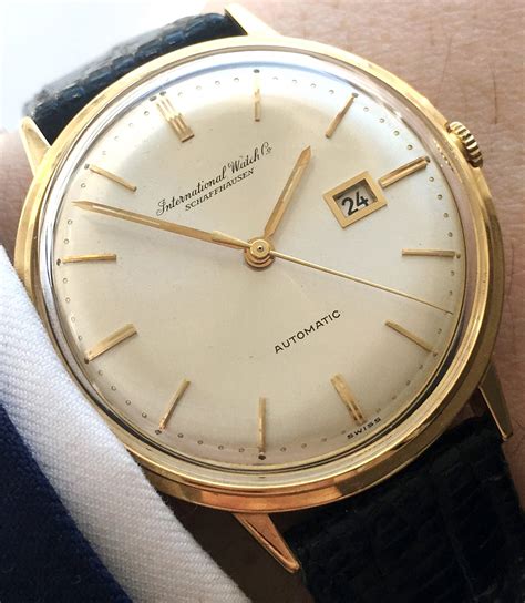 Iwc Gold Watch 